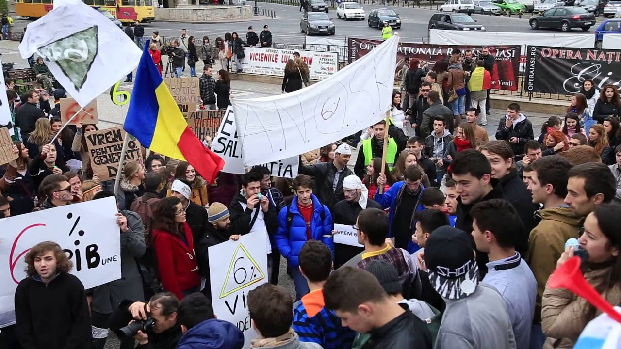 Proteste Studențești Iași: Sorin Roșca Stănescu Relaționează