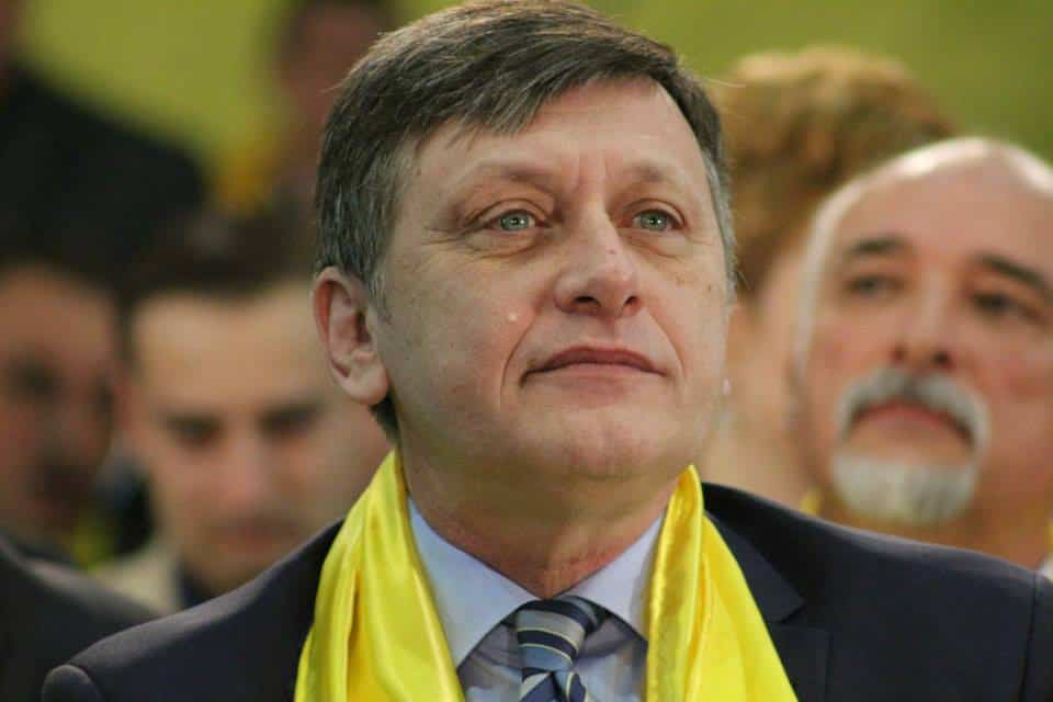 Crin Antonescu candidatul PSD pentru prezidențiale