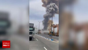 Explozie uriașă în cel mai mare port comercial din Iran. Sute de răniți după o deflagrație care s-a auzit de la 10 kilometri