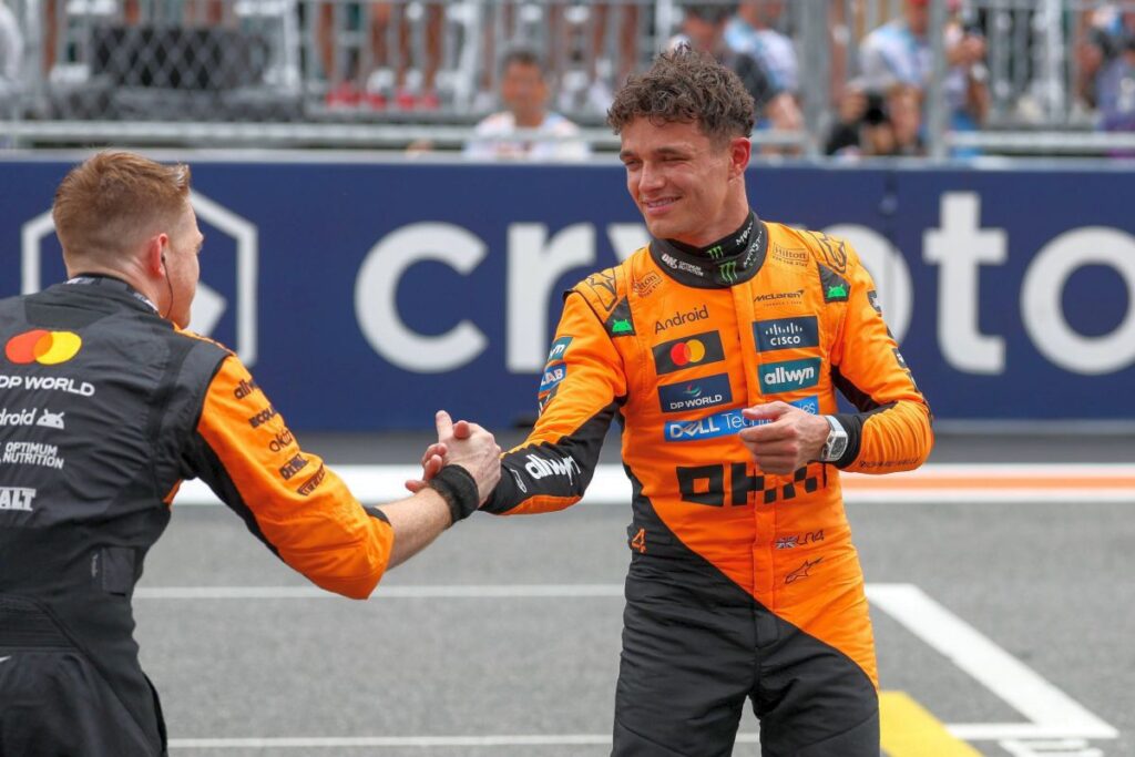 Norris a explicat detaliul care a făcut diferența în sprintul de la Miami: „A funcționat de două ori la rând”