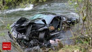 Un Ferrari a căzut într-un râu. Șoferul de 78 de ani și partenera sa au murit, în Spania