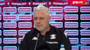 Șumudică, despre șansele echipei sale de a mai prinde cupele europene: „Șansele sunt minime. Nu mai depindem de noi” + Ce spune de accidentarea lui Keita: „Are ochiul… zici că-i Mike Tyson”