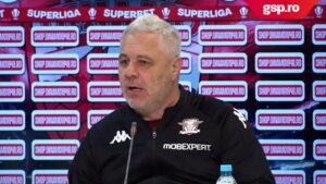 Marius Șumudică, nemulțumit de prestația elevilor săi: „Nu înțeleg aceste discrepanțe între jocuri. Nu ne-a dominat nimeni ca Dinamo”