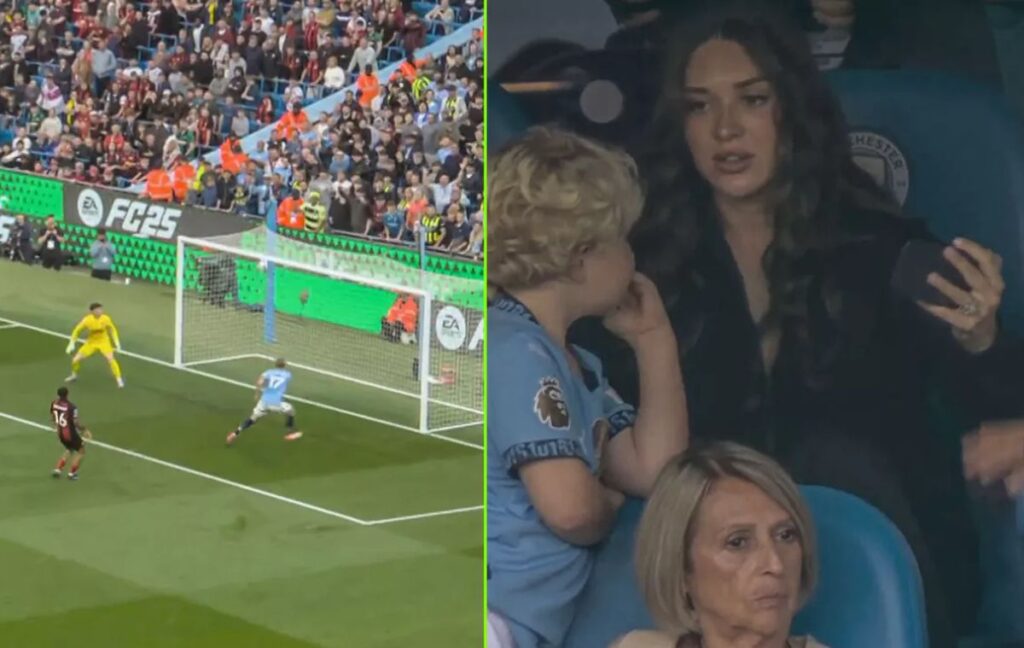 Nici soției nu i-a venit să creadă! Ratarea uluitoare a lui De Bruyne, pe repeat în tribune la Manchester City