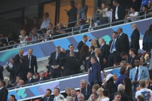 Răzvan Burleanu l-a evitat pe Ceferin la finala Ligii Campionilor » Cu cine s-a întreținut în tribunele de pe Allianz Arena