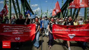 Protest în tăcere la Budapesta împotriva proiectului de lege care vizează presa și ONG-urile