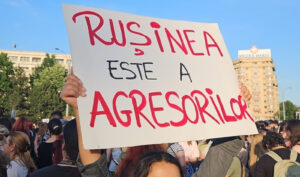 Protest în Piața Victoriei. 3.000 de oameni protestează după uciderea Teodorei Marcu: „Suntem vocea celor care nu mai pot vorbi”