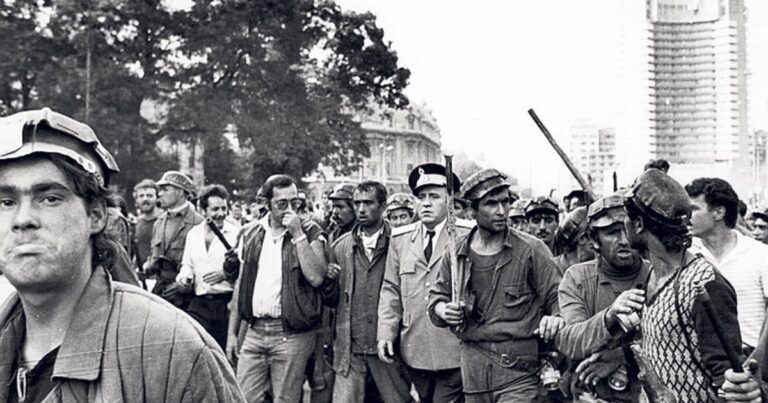 Se împlinesc 35 de ani de la prima mineriadă. Dosarul evenimentelor din 13-15 iunie 1990 se judecă la instanța supremă