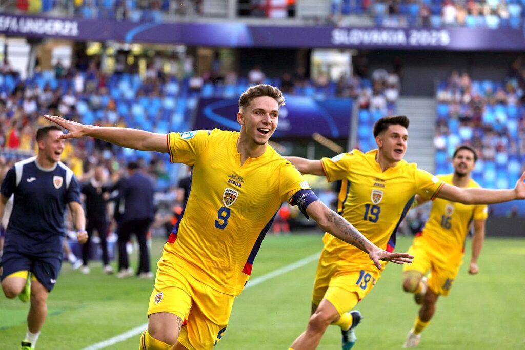 Nici n-au văzut-o! Louis Munteanu, gol DE VIS contra Spaniei la Euro U21!