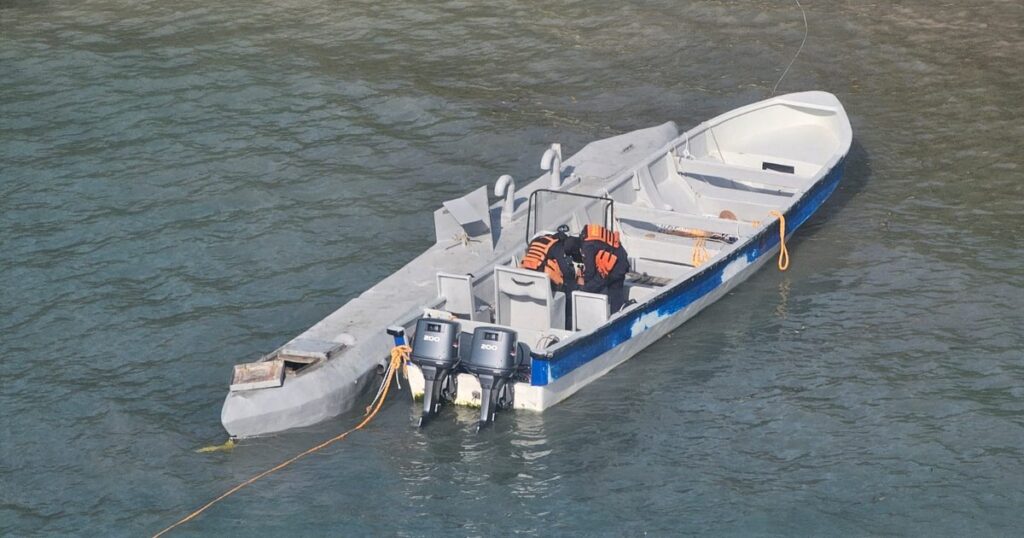 Submarin controlat prin Starlink, folosit de traficanți de cocaină, capturat în Columbia