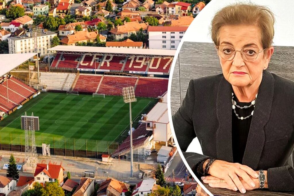 „Sunt revoltată!” » Interviu-eveniment cu fiica legendarului Constantin Rădulescu. Nu concepe ca CFR Cluj să schimbe numele stadionului: „Tatăl meu a creat echipa! Măcar să fiu anunțată”