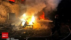 Rușii au dezlănțuit din nou iadul în Ucraina. Armata lui Putin a lansat un atac masiv pe timp de noapte, chiar și în vest