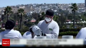 Cum arată recipientul în care s-au preparat 34.400 de litri de margarita. Măsoară 8 metri înălțime