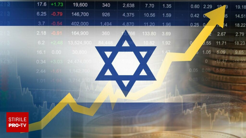 Bursa din Israel atinge recorduri, sfidând războiul şi instabilitatea internă. Explicația economiștilor