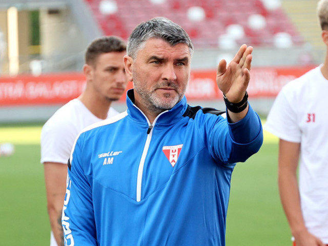 Adrian Mihalcea, după ce a dus-o pe UTA pe locul 2 în SuperLigă: ”Ăsta e stilul meu!”