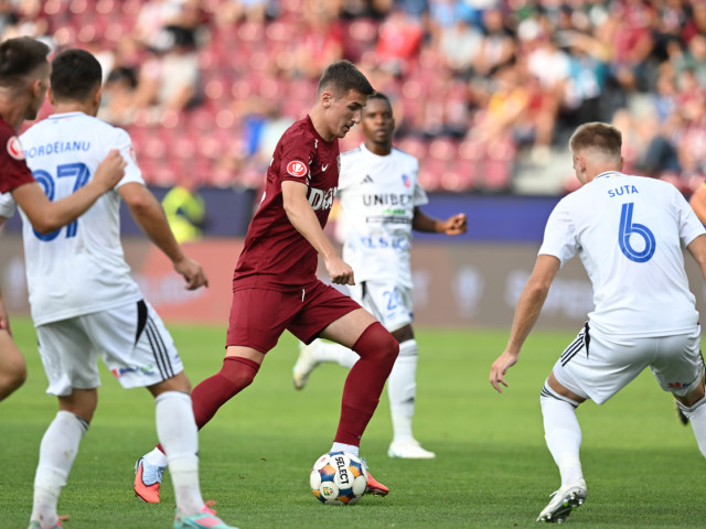 CFR Cluj -3. ”Thriller” cu 6 goluri în Gruia!