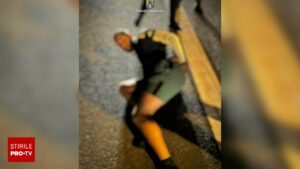 Un șofer urmărit în Ungaria a fost prins în România. Mașina sa era furată și nu avea permis de conducere