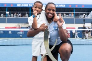 Moment amuzant cu fiul lui Taylor Townsend și Carlos Alcaraz: „Ești numărul unu, la fel ca mama mea?”