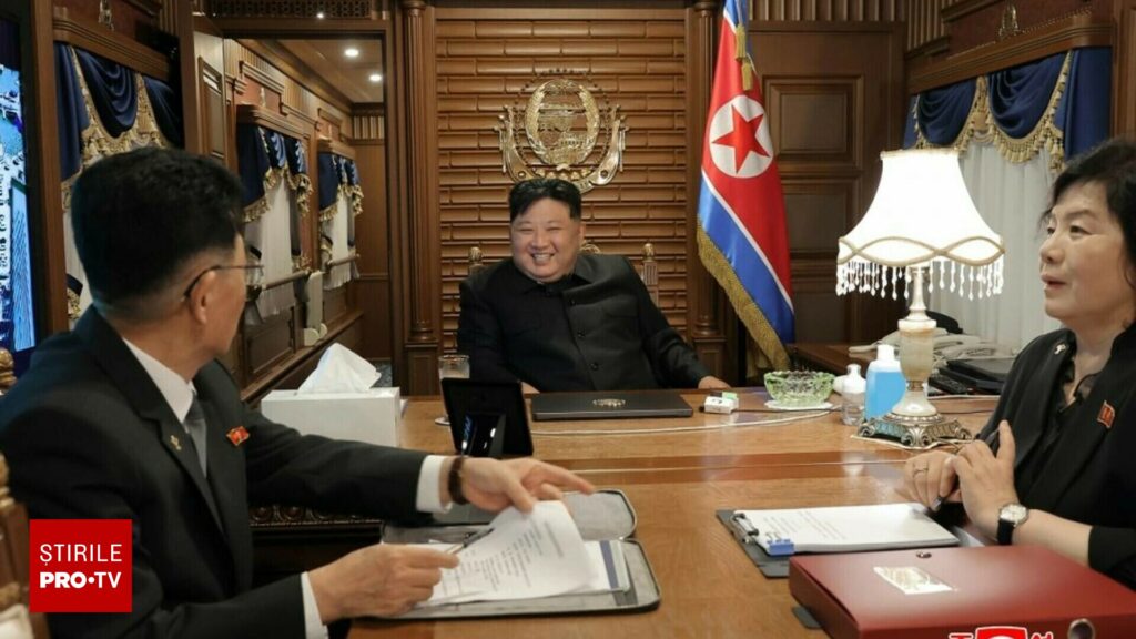 Kim Jong Un a ajuns în China într-un tren blindat. Prima dată în 66 de ani, un președinte nord-coreean la parada chineză