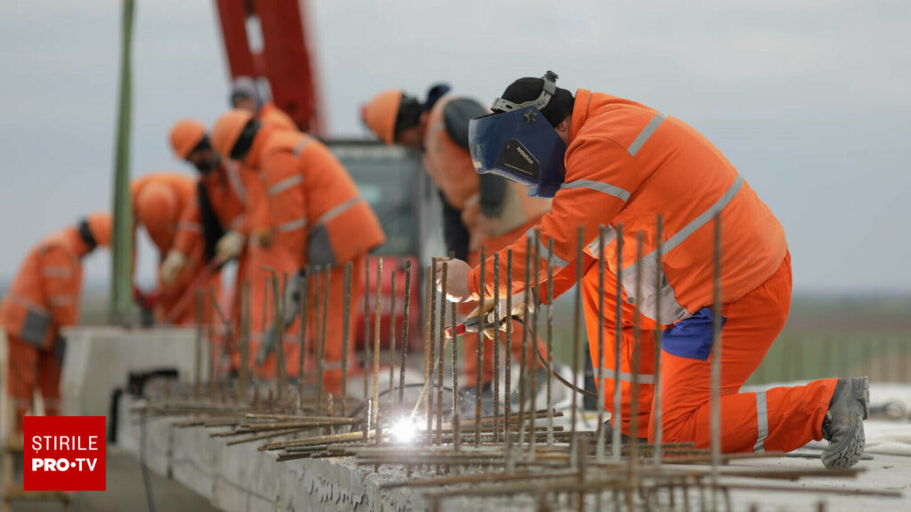 Stadiul lucrărilor de pe primul lot al Autostrăzii A0 Nord. Contractul a fost câștigat de o asociere româno-italiană