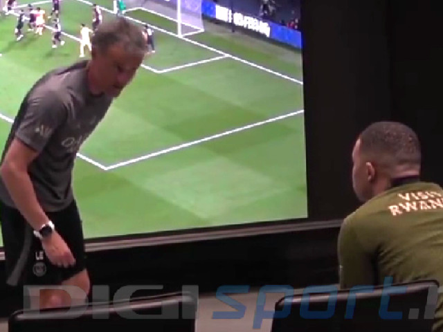 Tatăl lui Mbappe nu s-a mai abținut! Cum a comentat imaginile în care Luis Enrique îi ceartă copilul