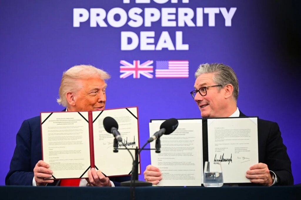 VIDEO Marea Britanie dă o lovitură de proporții: Acord cu Donald Trump pentru investiții istorice din partea SUA