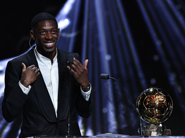 Ce s-a auzit în sală, imediat după ce Ousmane Dembele a câștigat Balonul de Aur