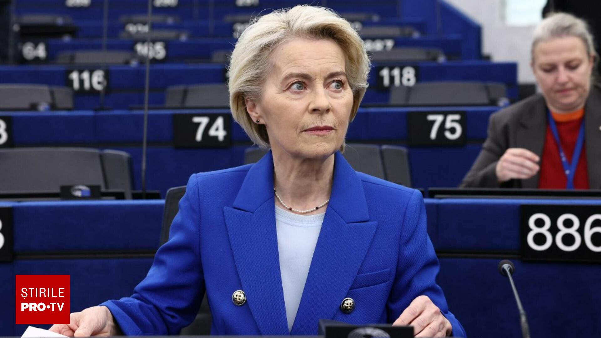 Zi decisivă în Parlamentul European. Ursula von der Leyen se confruntă astăzi cu două moțiuni de cenzură. Ce ar putea urma