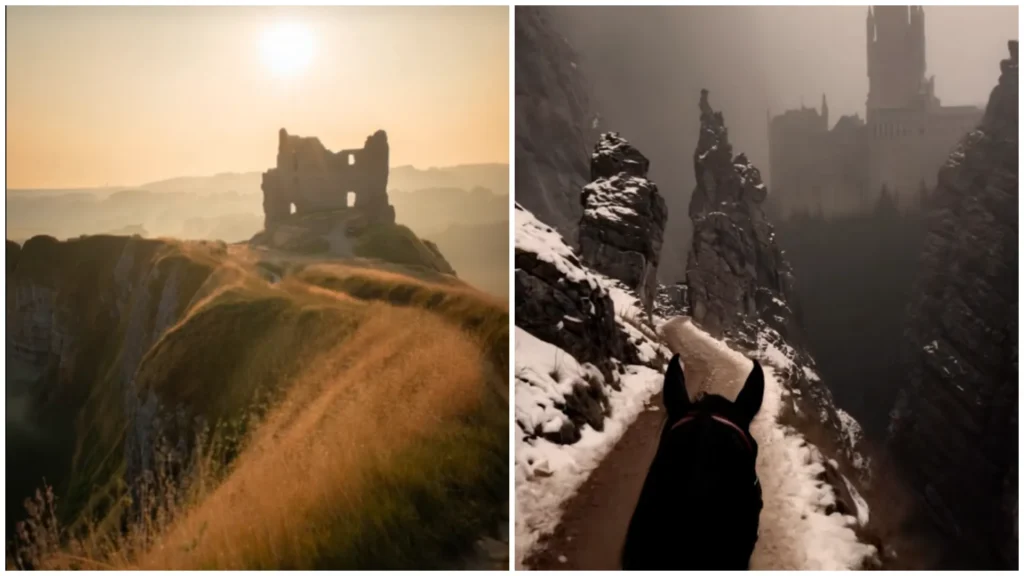 VIDEO Un ‘castel din Transilvania’