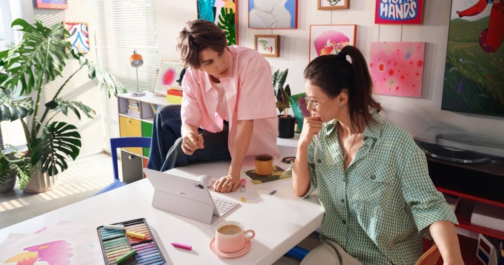 Muncă, studiu, creație, într-un singur dispozitiv. HUAWEI MatePad 12X, tableta deschisă la toate ideile tale, care înlocuiește și laptopul, și agenda