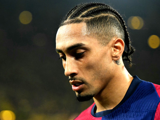 Lovitură pentru Barcelona înainte de El Clasico: Raphinha