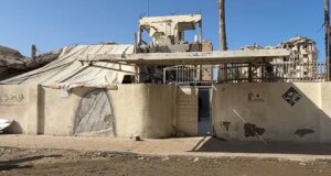 VIDEO Fosta casă a lui Yasser Arafat a ajuns adăpost pentru mai multe familii: Clădirea fusese transformată în muzeu