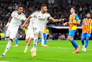 Real Madrid -0 » Mbappe și două eurogoluri o desprind pe Real Madrid în fruntea La Liga