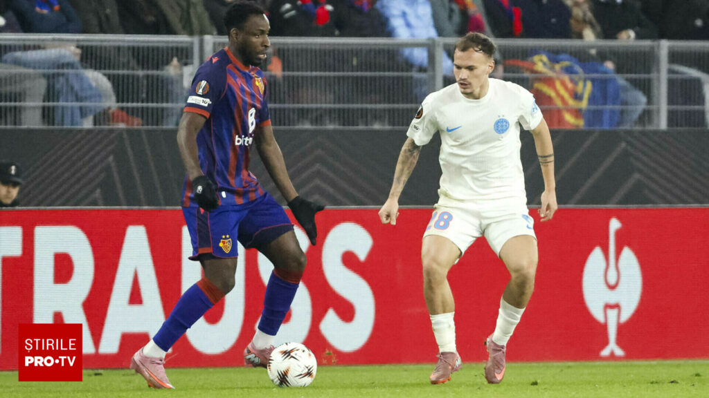 FCSB, învinsă de FC Basel cu 3-1, în Europa League