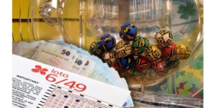 Marele premiu de 9,66 milioane de euro la Loto 6/49 a fost câştigat cu o variantă simplă, pe un bilet care a costat 12 lei