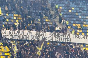 „Azi întâlnim doar oaia ciută!” » Bannerul provocator apărut pe Arena Națională, la FCSB