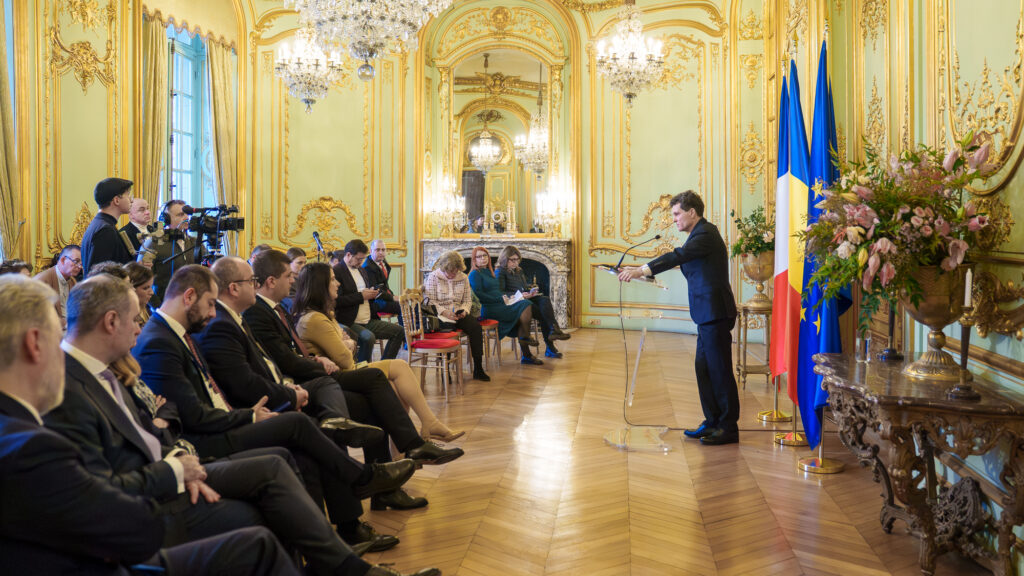 VIDEO Nicușor Dan, moment de confuzie. Vrea aderarea României la o organizație din care facem parte de zeci de ani