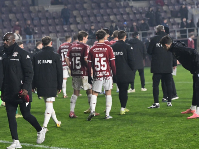 Ce s-a întâmplat la finalul partidei Rapid