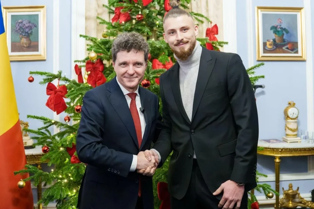 Radu Drăgușin prezent la întâlnirea președintelui Nicușor Dan cu românii din Londra