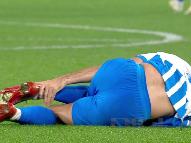 Horror! Cum arată piciorul lui Assad Al-Hamlawi, după faultul din AEK Atena