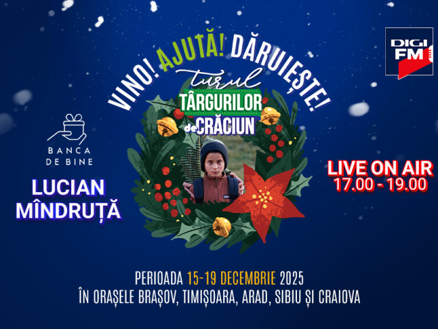 Turul Târgurilor de Crăciun 2025 cu Digi FM