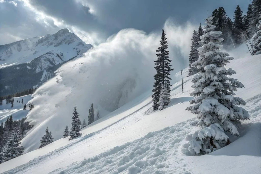 Risc de avalanşe în zona montană a județului Vâlcea: Salvamontiştii recomandă turiştilor să fie prudenţi