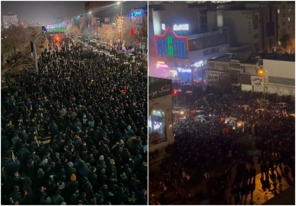 VIDEO. Mii de oameni au ieșit în multe orașe iraniene la chemarea fiului fostului rege. Pentru prima oară, s-au adăugat și locuitorii din Tabriz / Trump, un nou avertisment