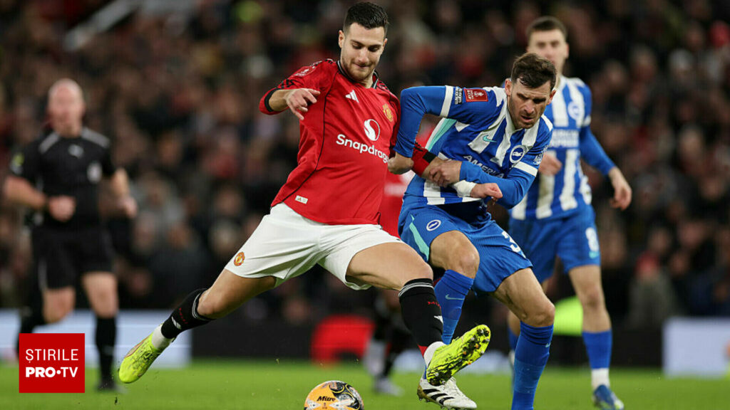 Manchester United, eliminată de Brighton în Cupa Angliei. Meciul s-a terminat cu scorul de 2-1
