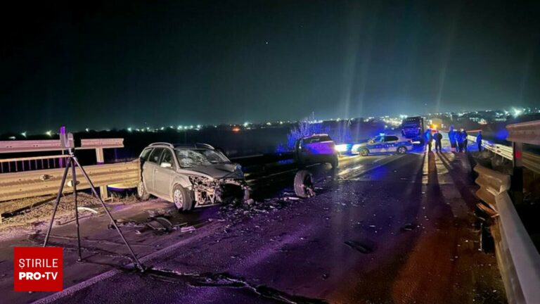 Accident cu opt victime în judeţul Galaţi, provocat de un șofer băut care a intrat pe contrasens. Ce alcoolemie avea