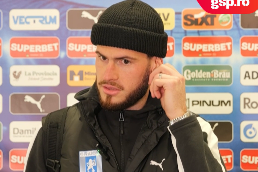 Tudor Băluță a criticat arbitrajul după meciul cu FC Botoșani: „Jocul ar trebui lăsat mai liber. Este sport de contact”