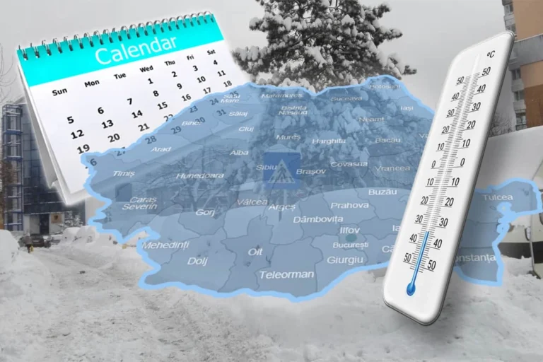 Vremea o ia razna la final de ianuarie: temperaturi neobișnuite, ploi abundente, viscol la munte