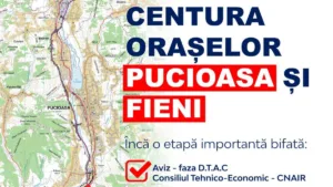 Corneliu Ștefan: Centura Orașelor Pucioasa și Fieni intră în linie dreaptă