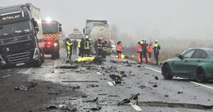 Supraviețuitor al accidentului groaznic din Timiș, dezvăluiri șocante: „Volanul s-a blocat în timpul depășirii”