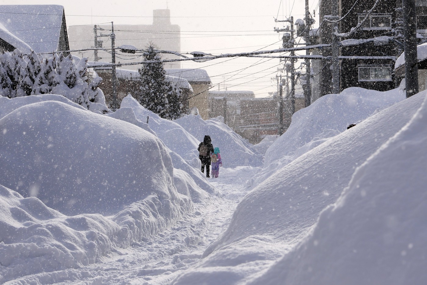 VIDEO Japonia sub nămeți. Cel puțin 14 persoane și-au pierdut viața